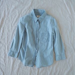 Boy by band of outsiders chambray shirt